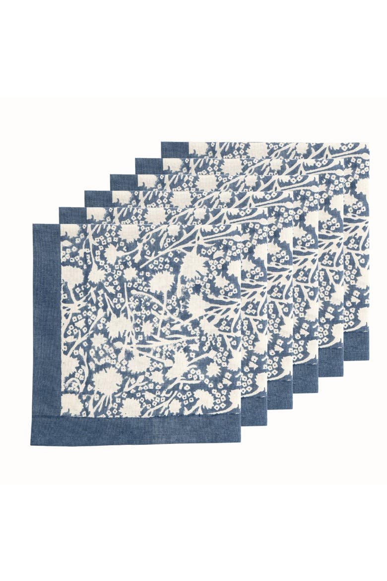 Meadows Napkins, Main, color, Bleu 19" x 19"