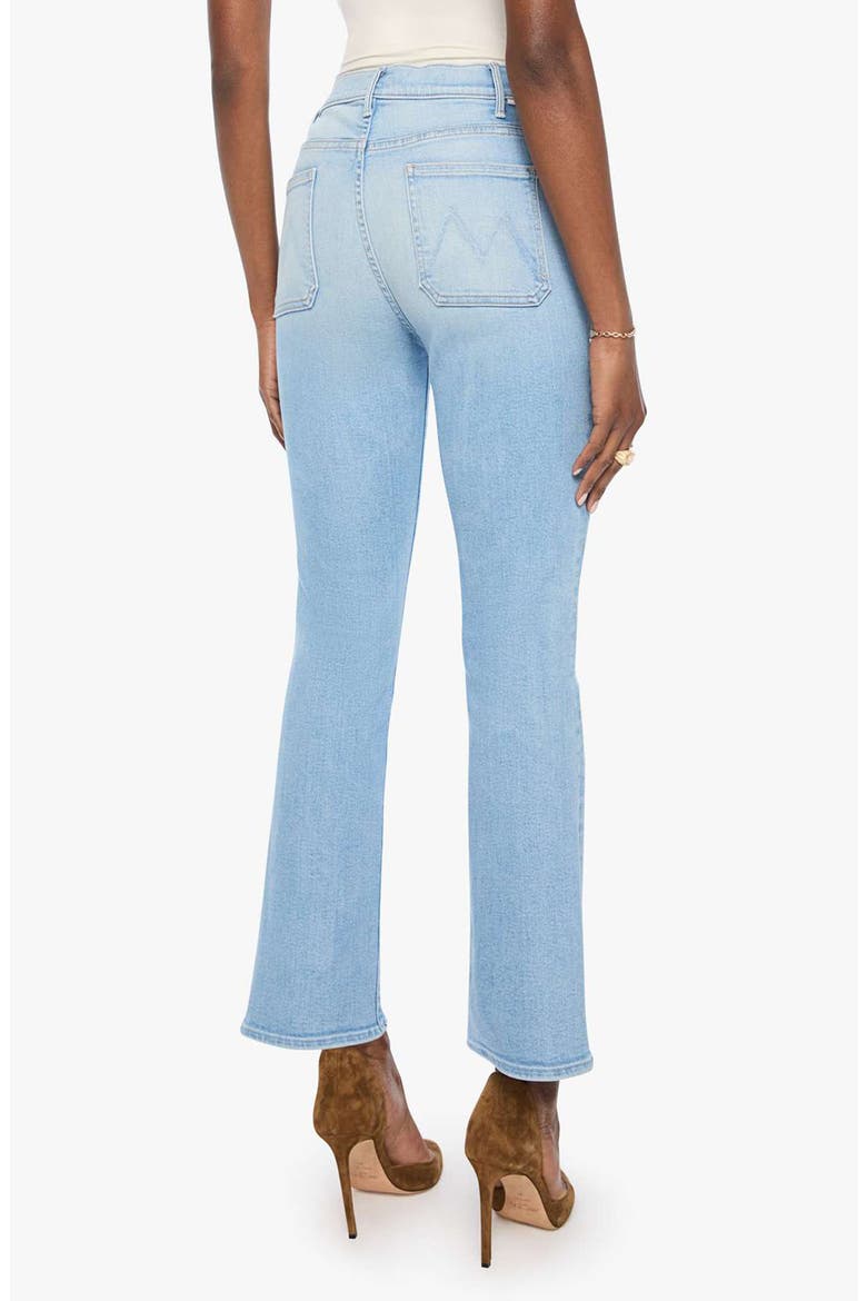 The Hustler Patch Pocket High Waist Flood Ankle Bootcut Jeans, Alternate, color, YOUR TURN