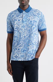 Etro Roma Cotton Piqué Polo