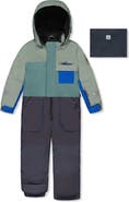 Deux par Deux Play Detachable Hood Fleece Neckwarmer One Piece Snowsuit