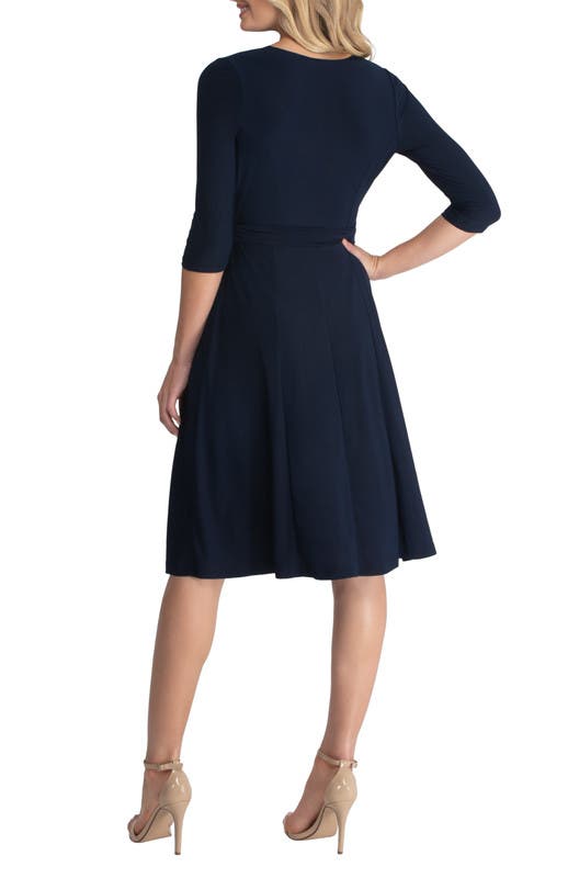 Essential Midi Wrap Dress - image 4
