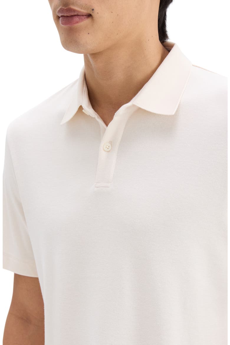 Kayser Solid Modal Blend Polo, Alternate, color, EGGSHELL