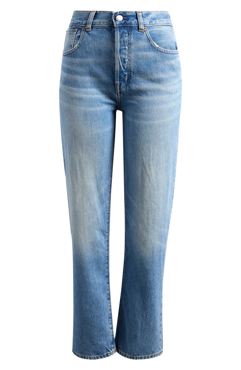 Madewell The Longline Straight Jeans, Alternate, color, Atlin Wash