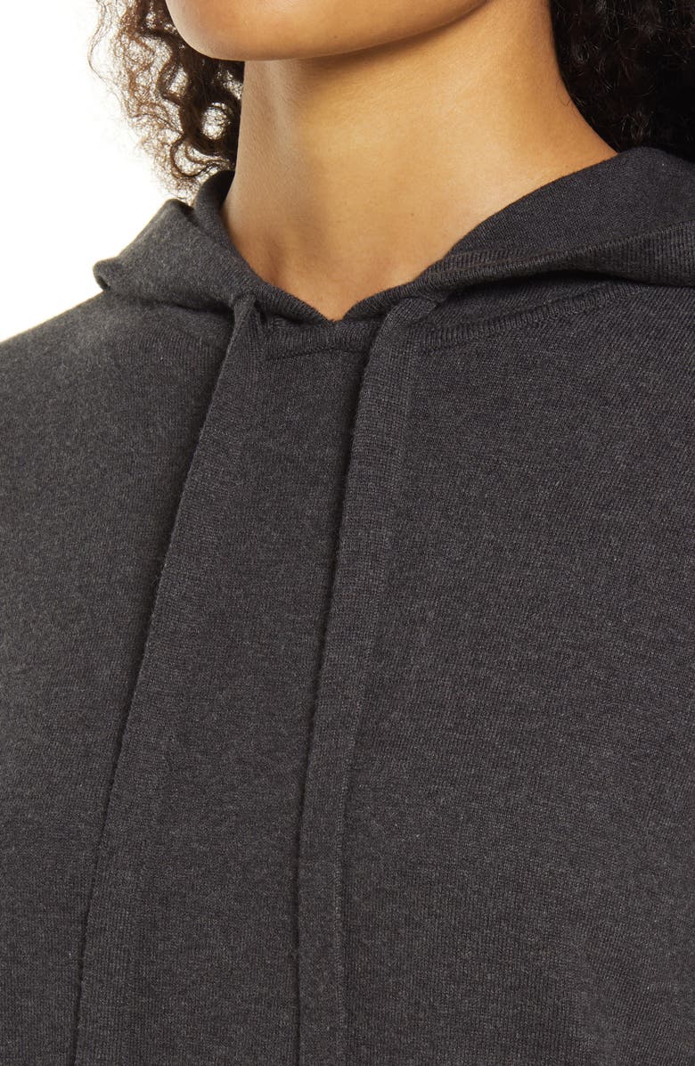 Caslon<sup>®</sup> Hooded Midi Sweater Dress, Alternate, color, 