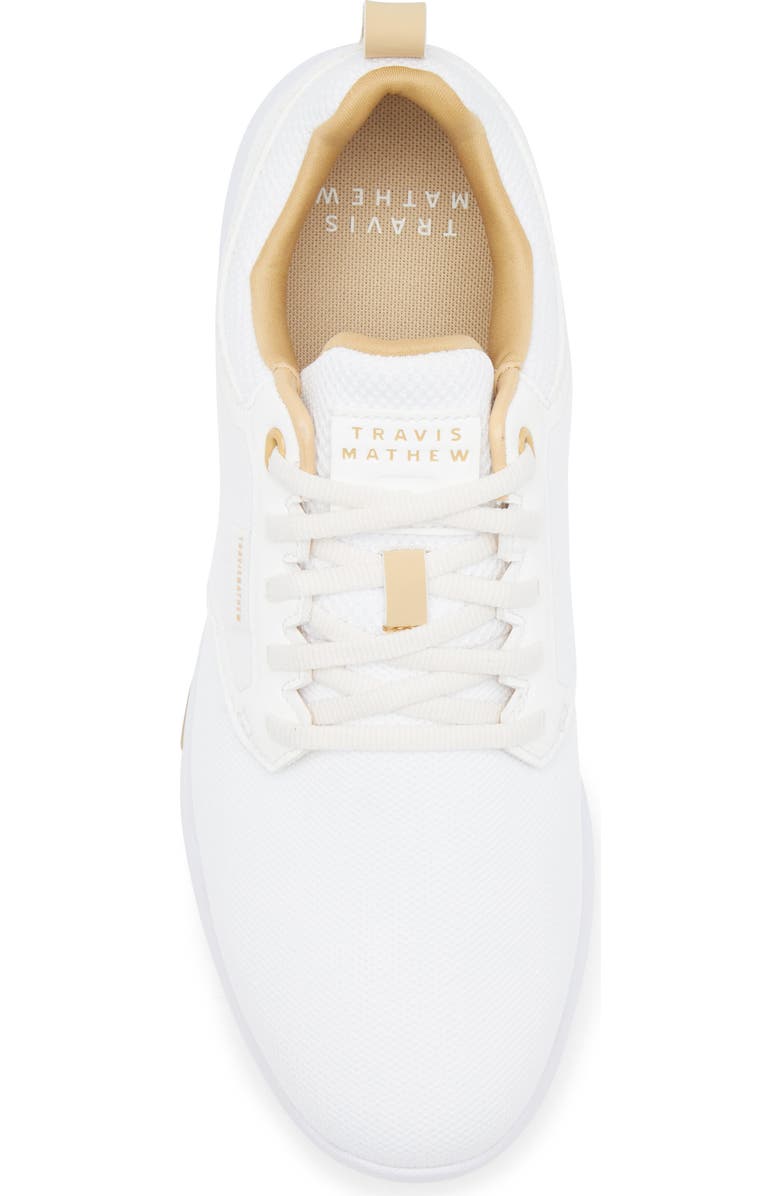 TravisMathew The Daily Pro Hybrid Sneaker, Alternate, color, White/ Gum