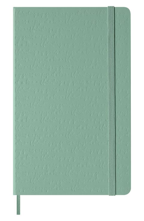 Patterned Hardcover Large Notebook