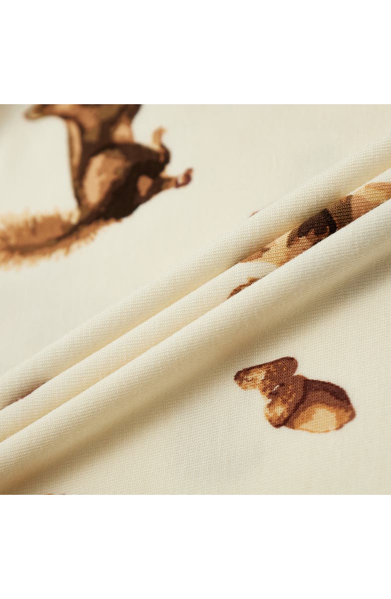 Milkbarn Luxe Stretch One Piece, Alternate, color, Chipmunk