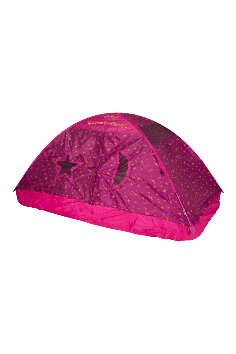 Twin-Size Secret Castle Bed Tent, Main, color, PURPLE