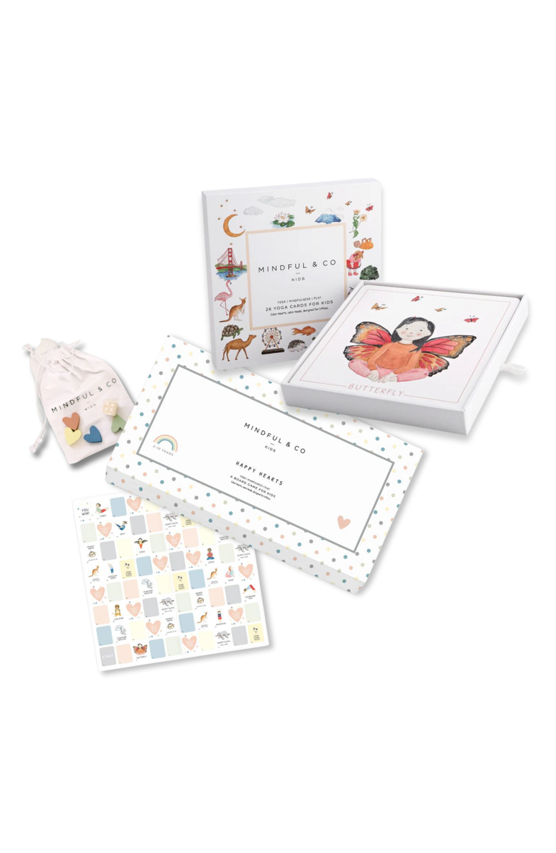 Mindful & Co Kids Mindful Games Bundle, Main, color, White With Print