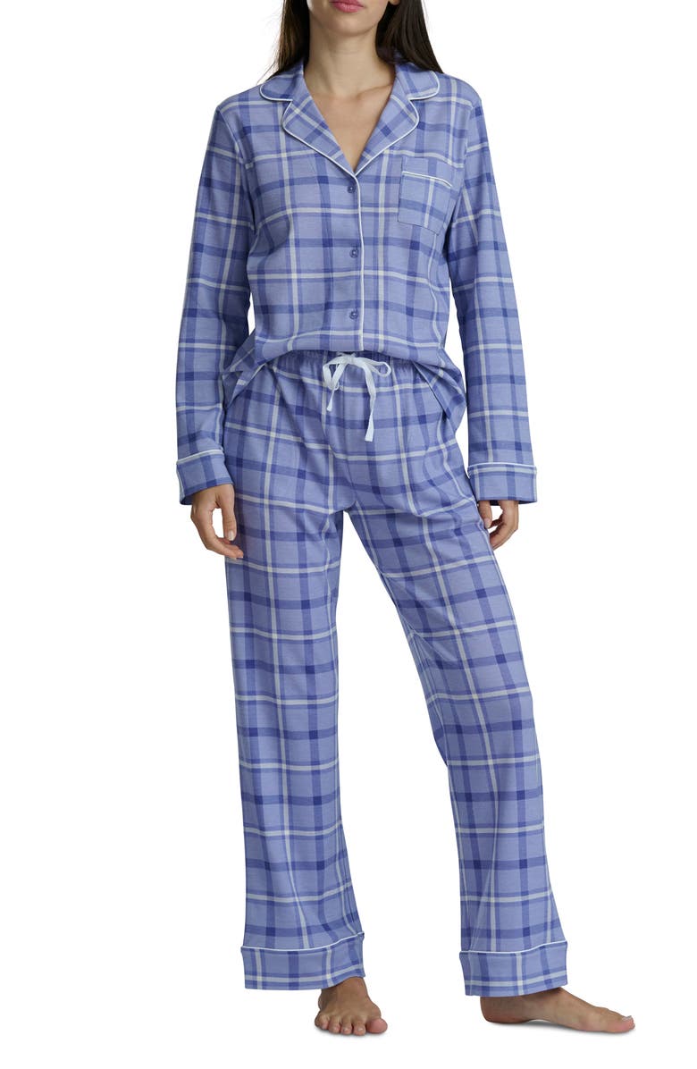 Splendid Knit Pajamas, Alternate, color, Winter Plaid