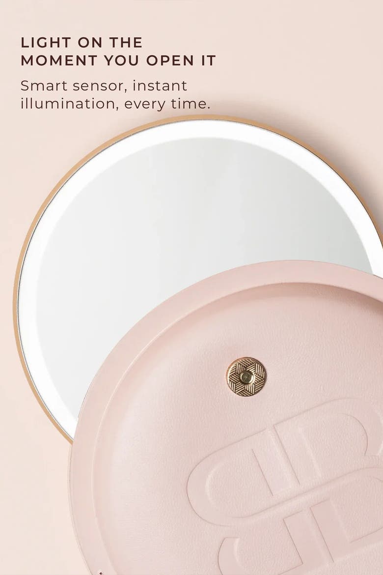 Glow Compact, Alternate, color, Gold Finish