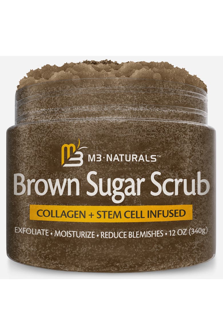 Brown Sugar Scrub, 12oz, Main, color, None