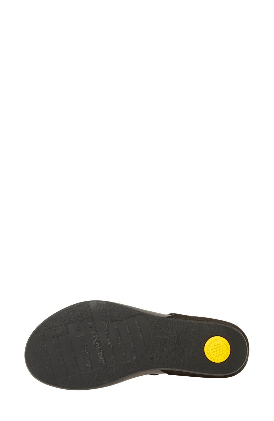 FitFlop <sup>™</sup> 'Banda SupercomFF<sup>™</sup> Cushioned' Perforated Sandal, Alternate, color, 