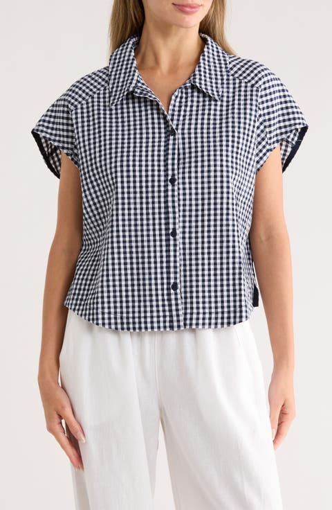Gabby Gingham Shirt