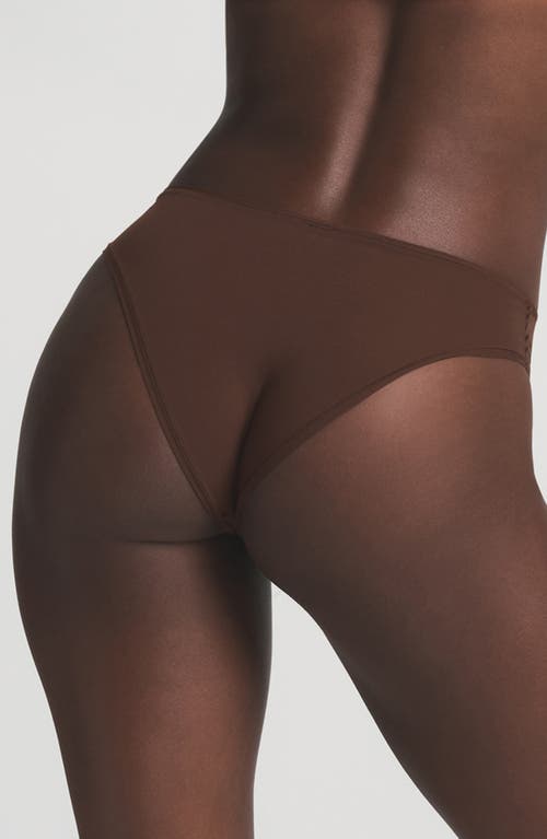 Skims Fits Everybody Cheeky Brief In Brown