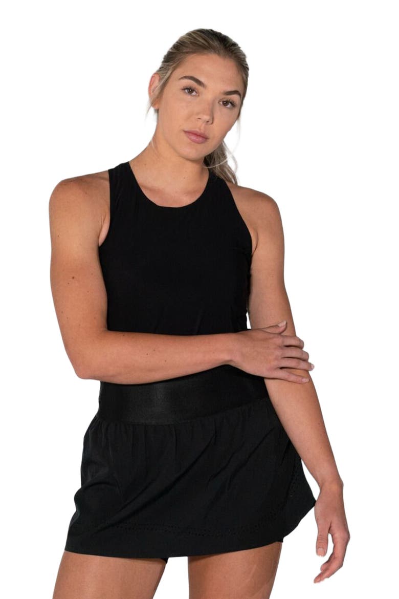Bounce-It Pickleball Tank, Main, color, Black Beauty