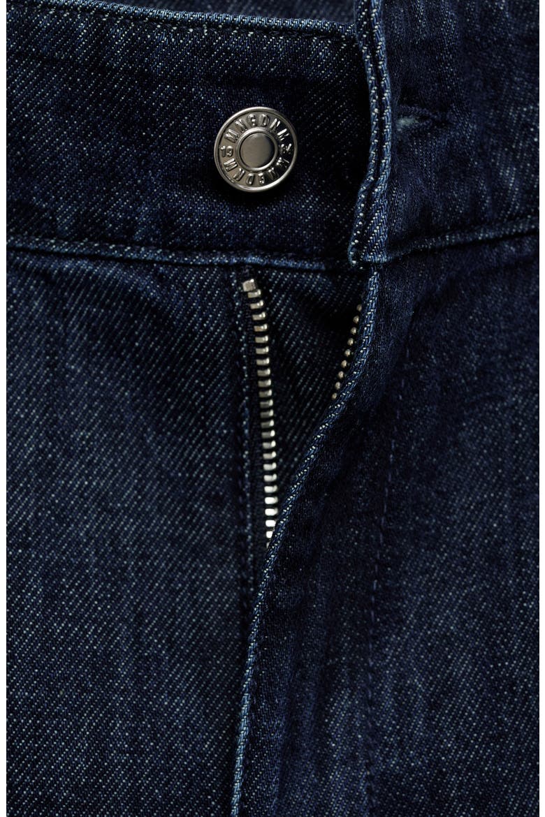 Pleated High Waist Wide Leg Jeans, Alternate, color, OPEN BLUE