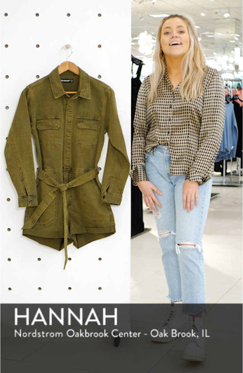 Belted Utility Romper, sales video thumbnail