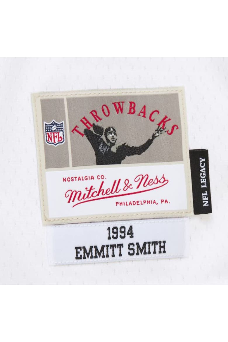 Men's Mitchell & Ness Emmitt Smith White Dallas Cowboys 1994 Alternate Legacy Replica Jersey, Alternate, color, White