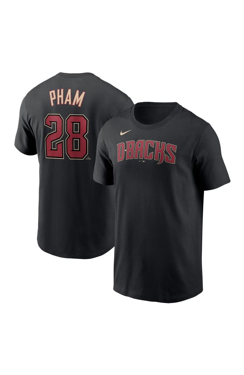 Nike Men's Nike Tommy Pham Black Arizona Diamondbacks Player Name & Number T-Shirt, Main, color,