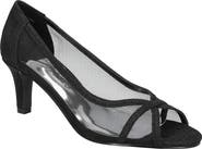 EASY STREET Picaboo Peep Toe Pump