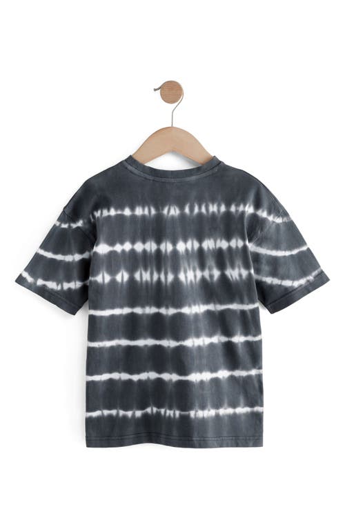 Next Kids' Tie Dye Cotton Graphic T-shirt In Gray