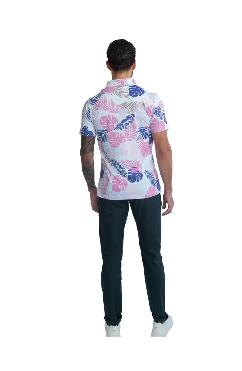 Easy.Eagle Easy Eagle Tropic Vibes Men's Polo Shirt, Alternate, color, Tropic Vibes