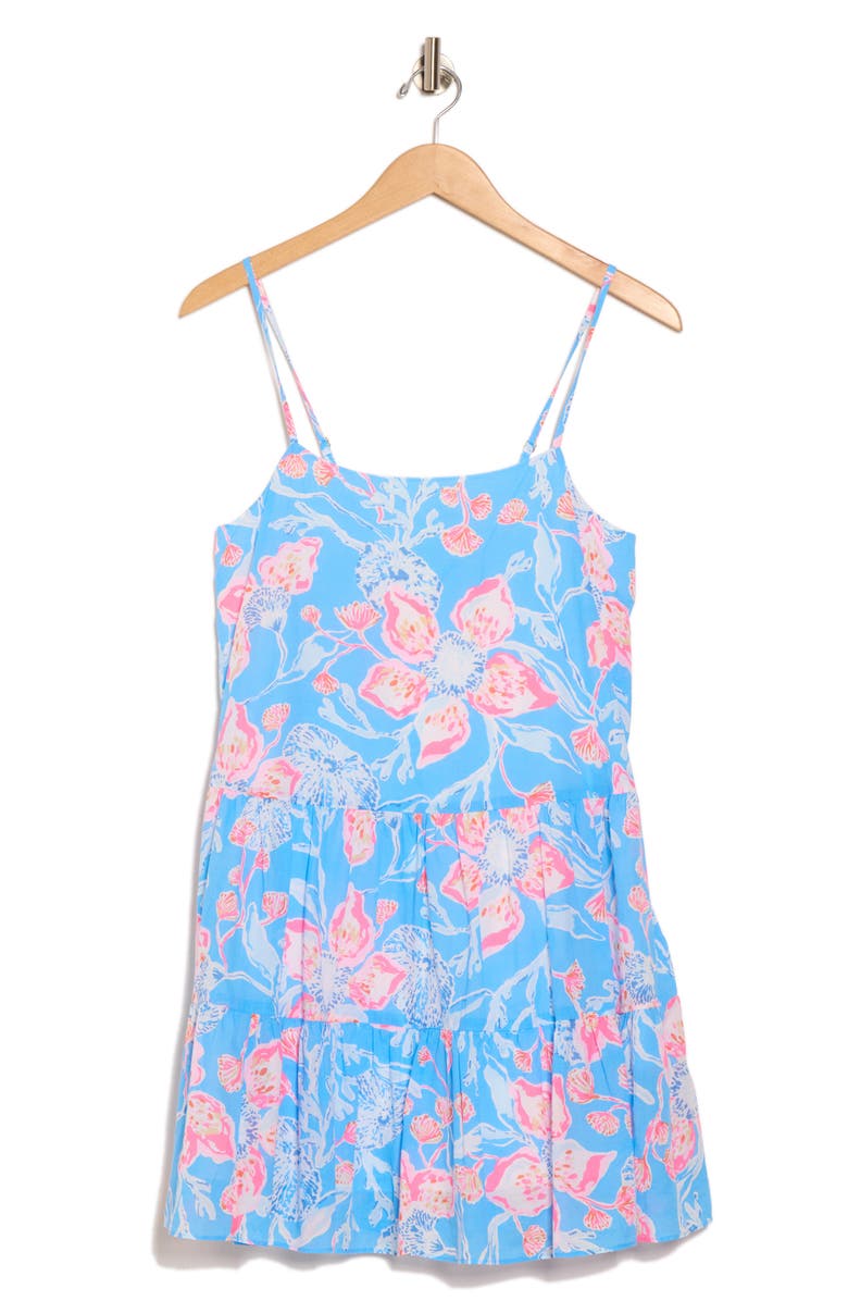 Lilly Pulitzer<sup>®</sup> Alessia Floral Cotton Sundress, Alternate, color,