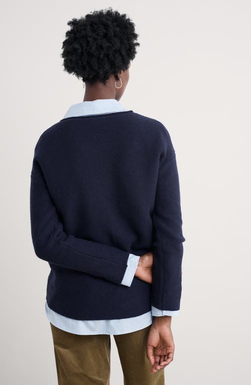 Seasalt Cornwall Fruity Ii Merino Wool Blend Sweater In Blue