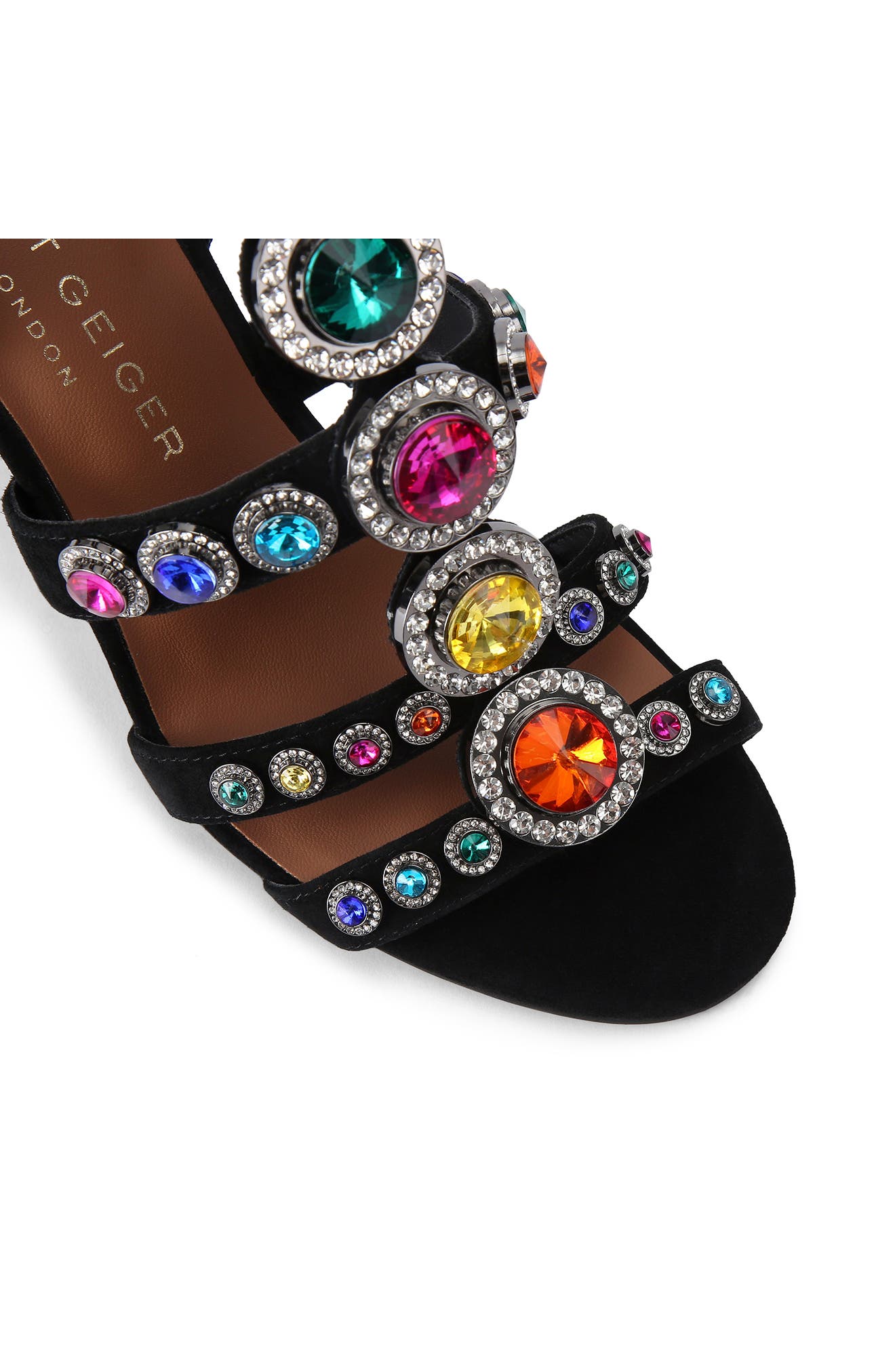 Kurt Geiger London Octavia Gladiator Stiletto Sandal, Alternate, color, 