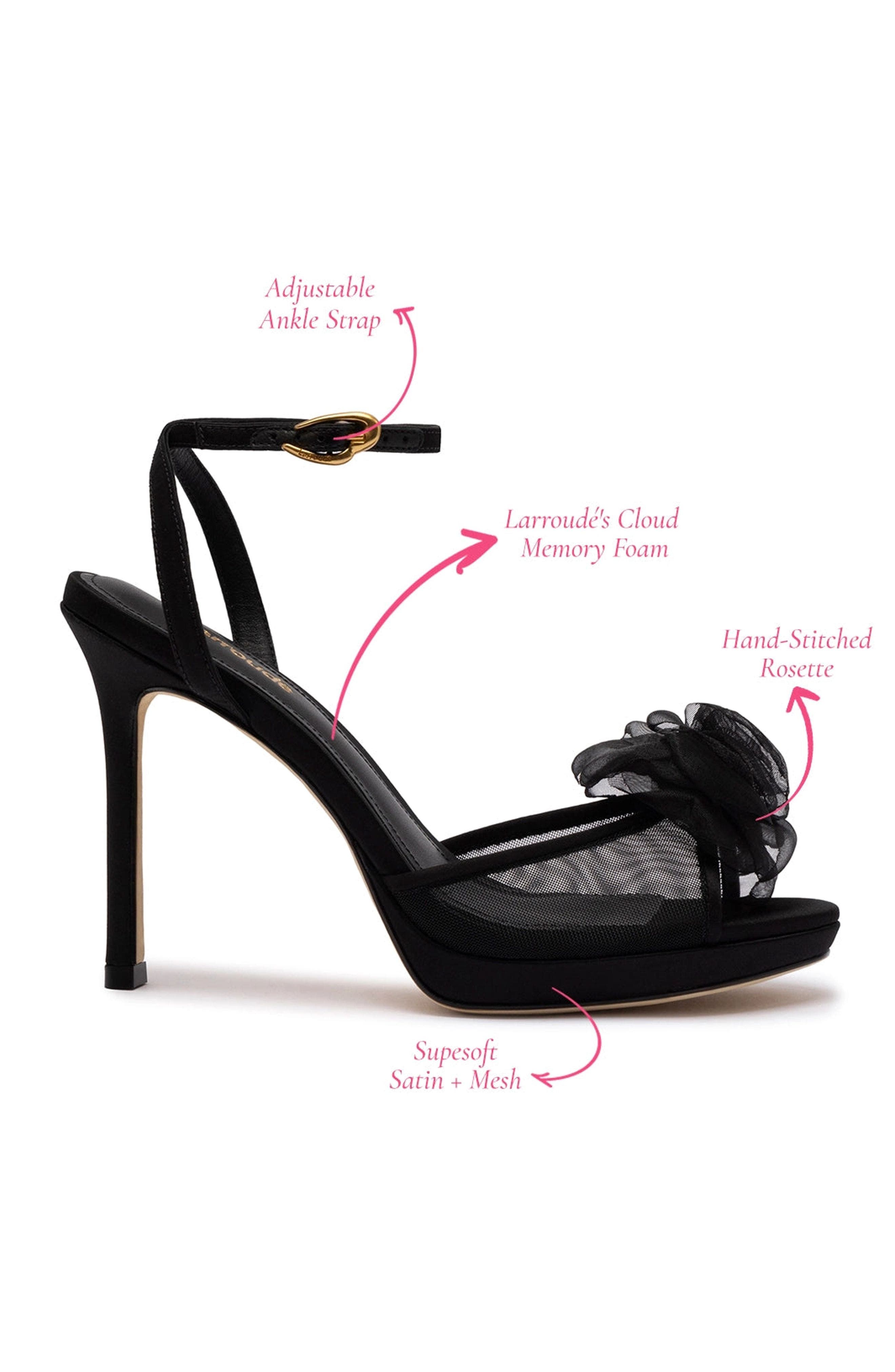 Larroudé Salma Platform Sandal, Alternate, color, 