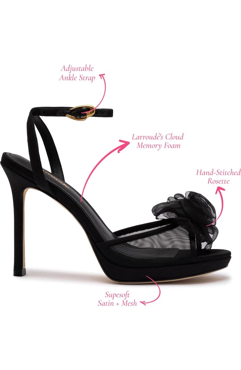 Larroudé Salma Platform Sandal, Alternate, color,