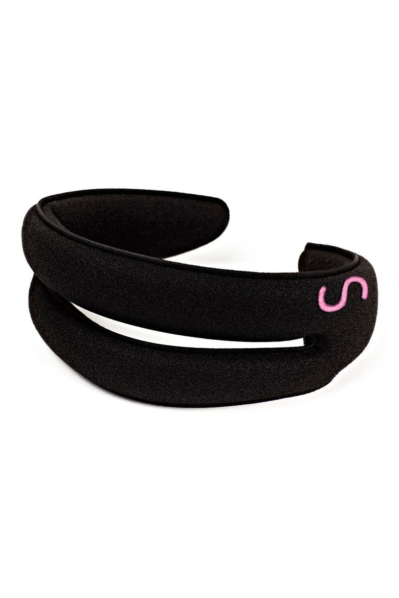 SARAHPOTEMPA 'The Wrap Up' Hair Styling Sponge, Alternate, color, BLACK