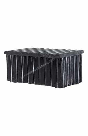 Black Marble Storage Box