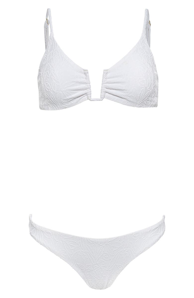 Maaji Iconic Reversible Bikini Bottoms, Alternate, color, White