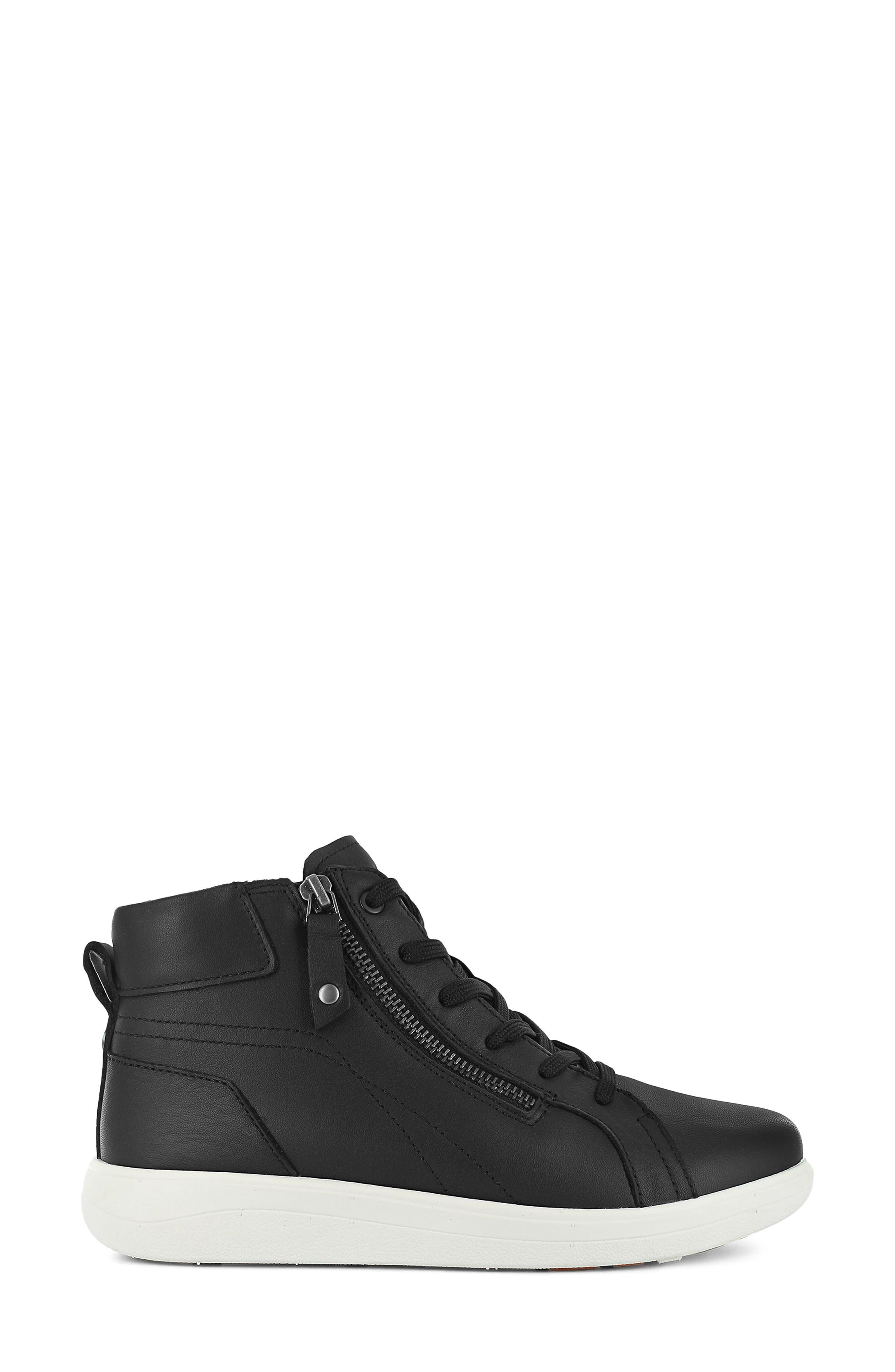 STRIVE Kensington High Top Sneaker, Alternate, color, Black