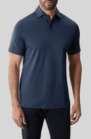 Robert Barakett Georgia Solid Pima Cotton Polo