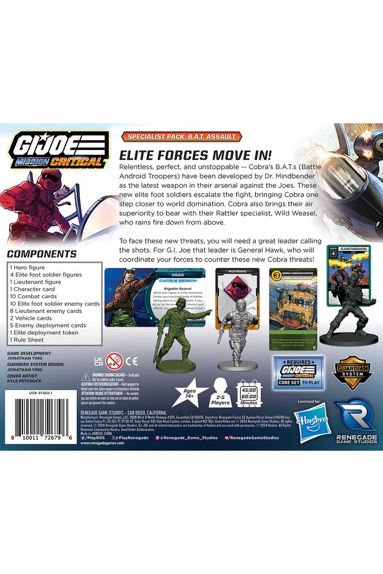 G.I. JOE, Alternate, color, Multicolored