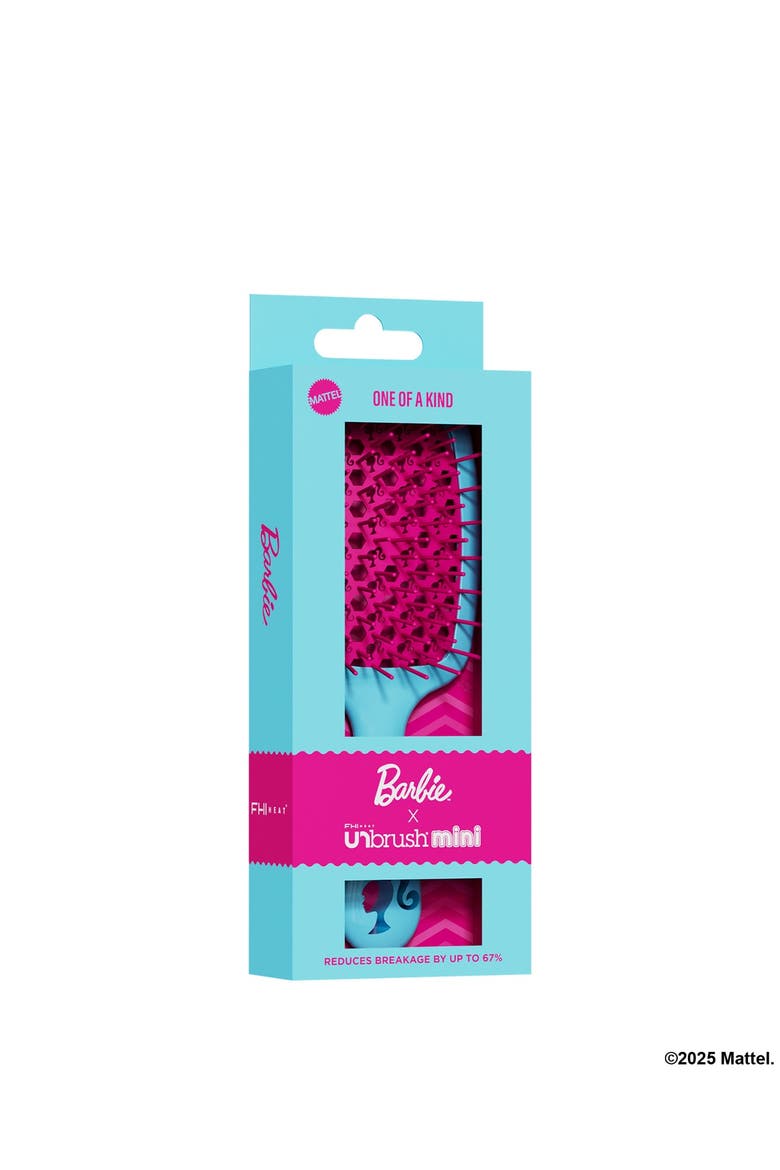 Unbrush Barbie Mini Detangling Brush, Alternate, color, Blue