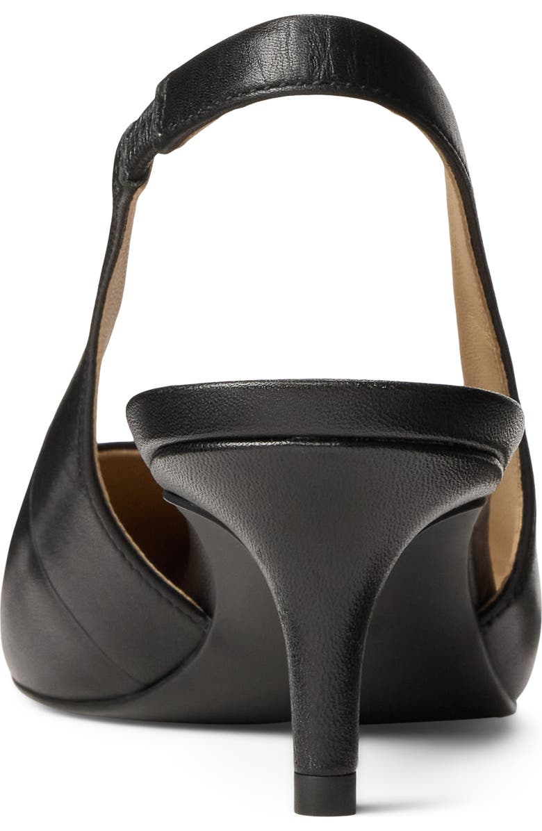 Ralph Lauren Lolah Slingback Pump, Alternate, color, Black
