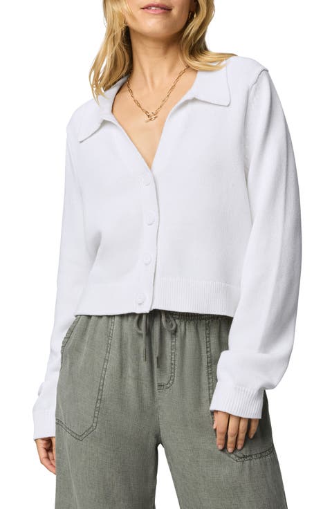 Nicolette Cotton Johnny Collar Cardigan
