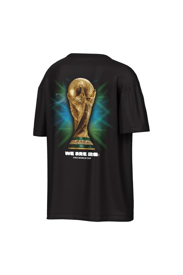 Men's Outerstuff Black 2026 FIFA World Cup Trophy Oversized T