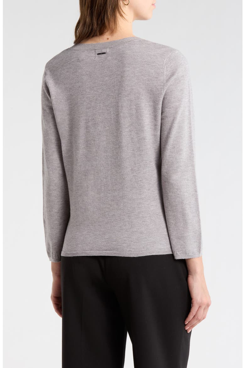 Crewneck Sweater, Alternate, color, FLANNEL