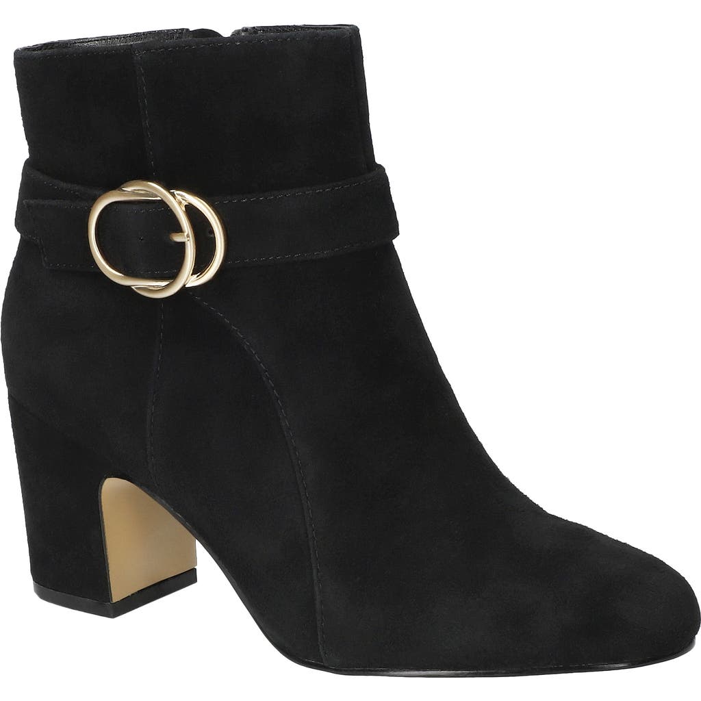Bella Vita Gamela Moto Bootie In Black