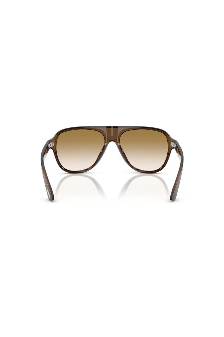 54mm Pilot optical glasses, Alternate, color, Dark Brown