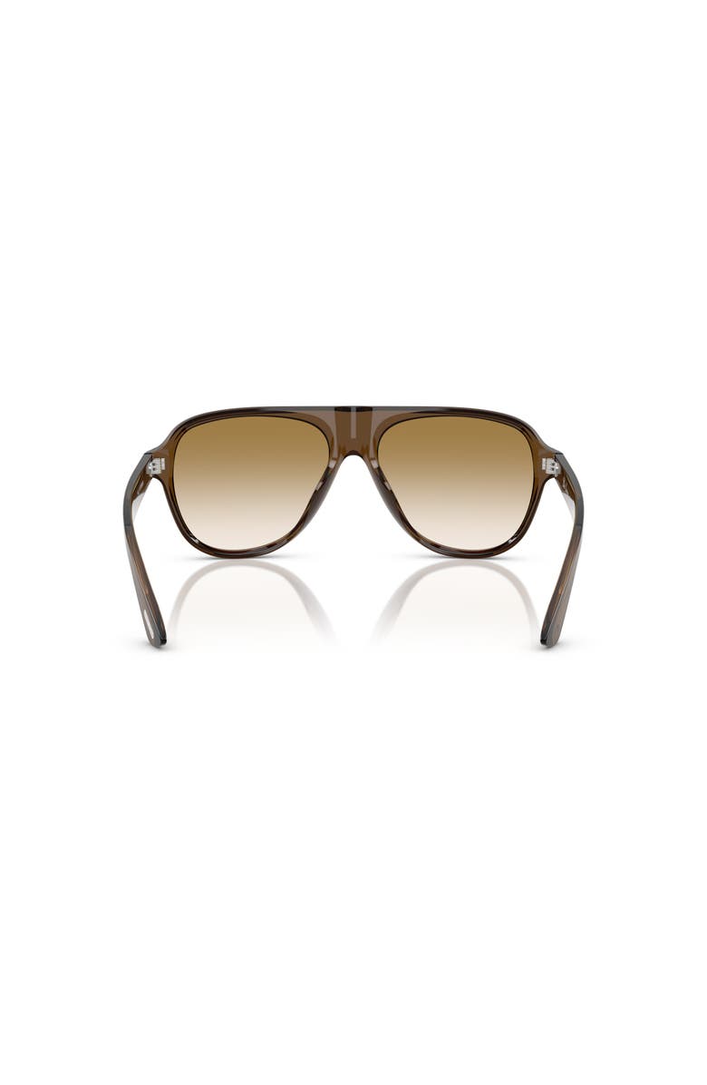 Oliver Peoples 54mm Pilot optical glasses, Alternate, color, Dark Brown