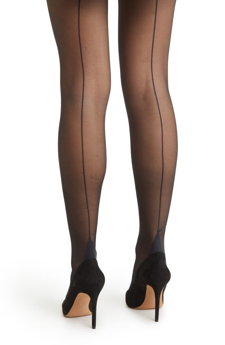 Swedish Stockings Stefanie Seamed Tights, Alternate, color, 