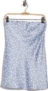 Renee C Polka Dot Strapless Tunic Top
