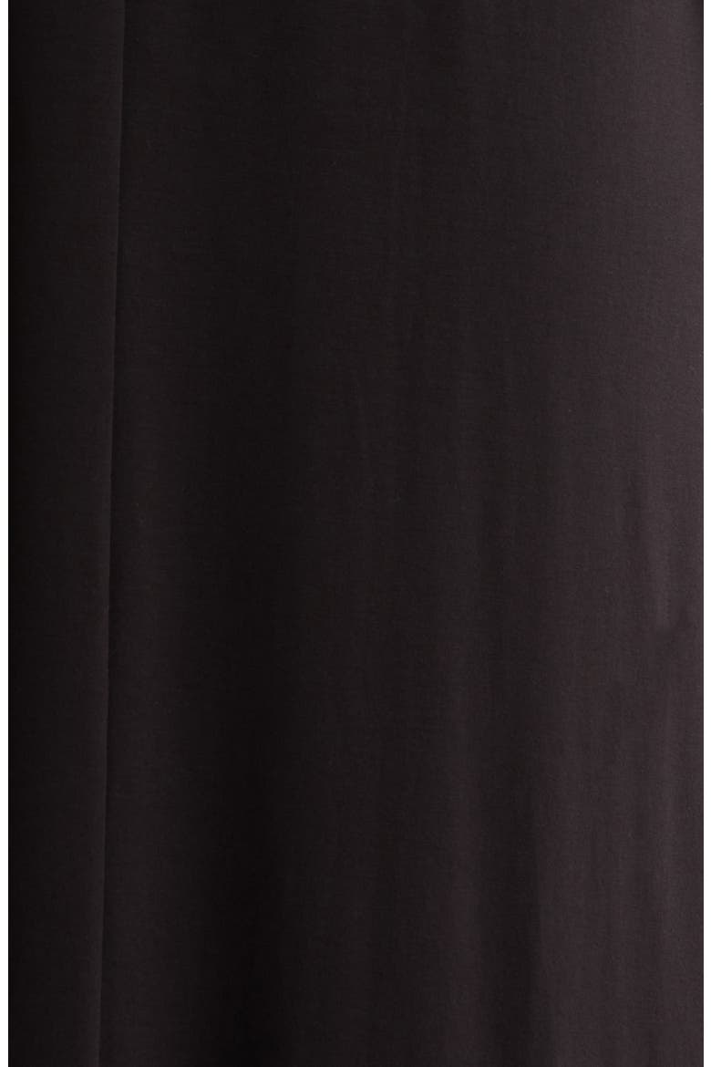 Turtleneck Long Sleeve Maxi Dress, Alternate, color, BLACK
