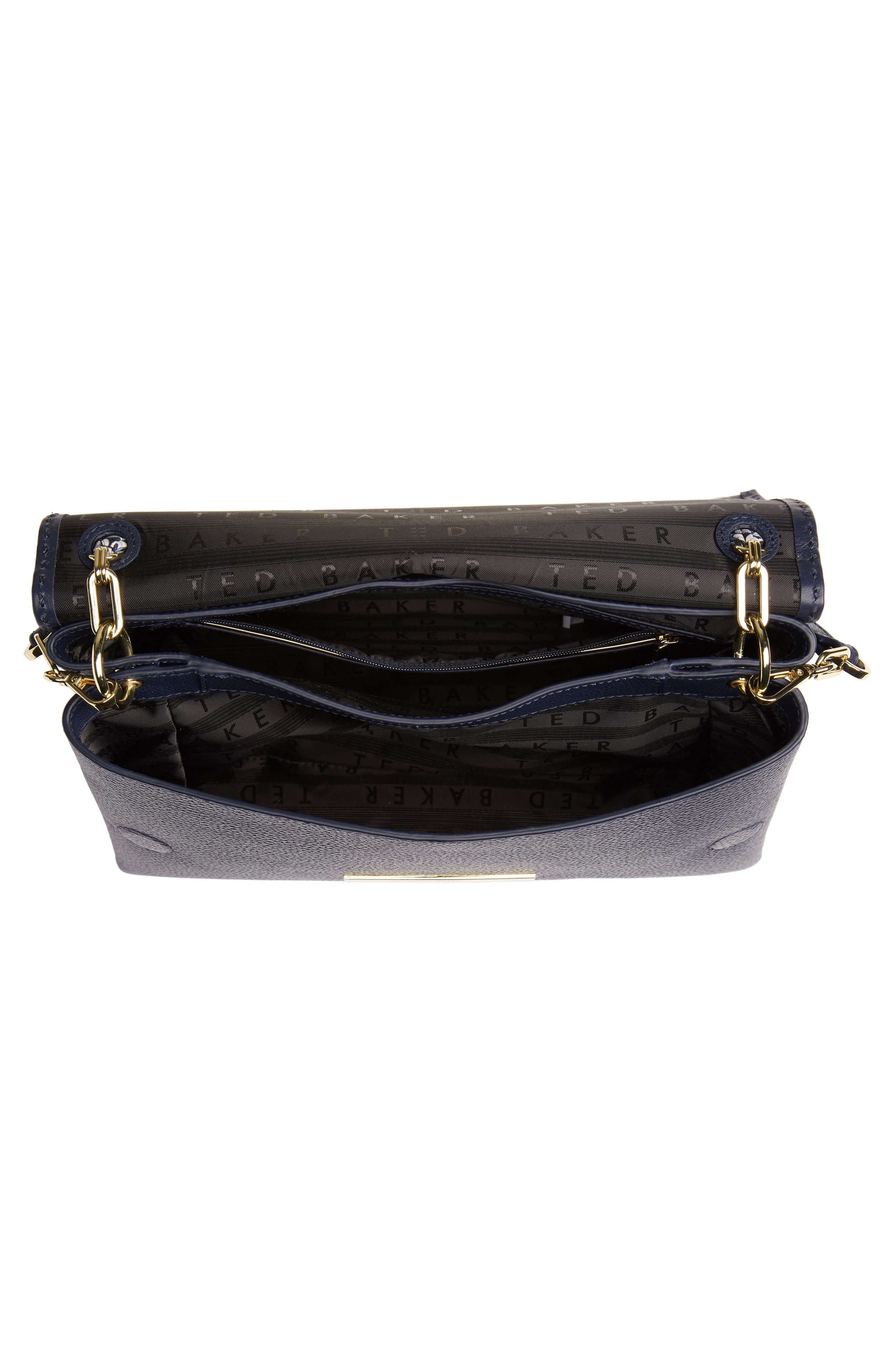 Ted Baker London Evangli Leather Shoulder Bag, Alternate, color, 
